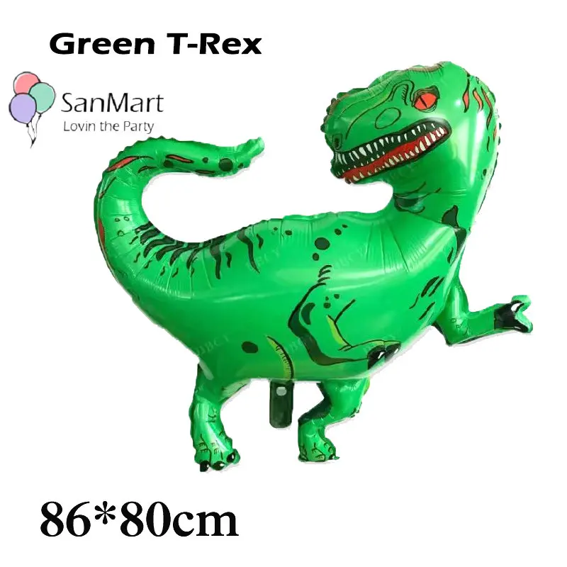 Динозавр вечерние принадлежности 36 &quotT Rex 3D Ultrashape фольгированный шар Дикая жизнь