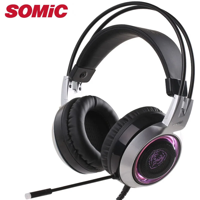 Игровые наушники вибрационная гарнитура USB с микрофоном Микрофон ПК бас стерео