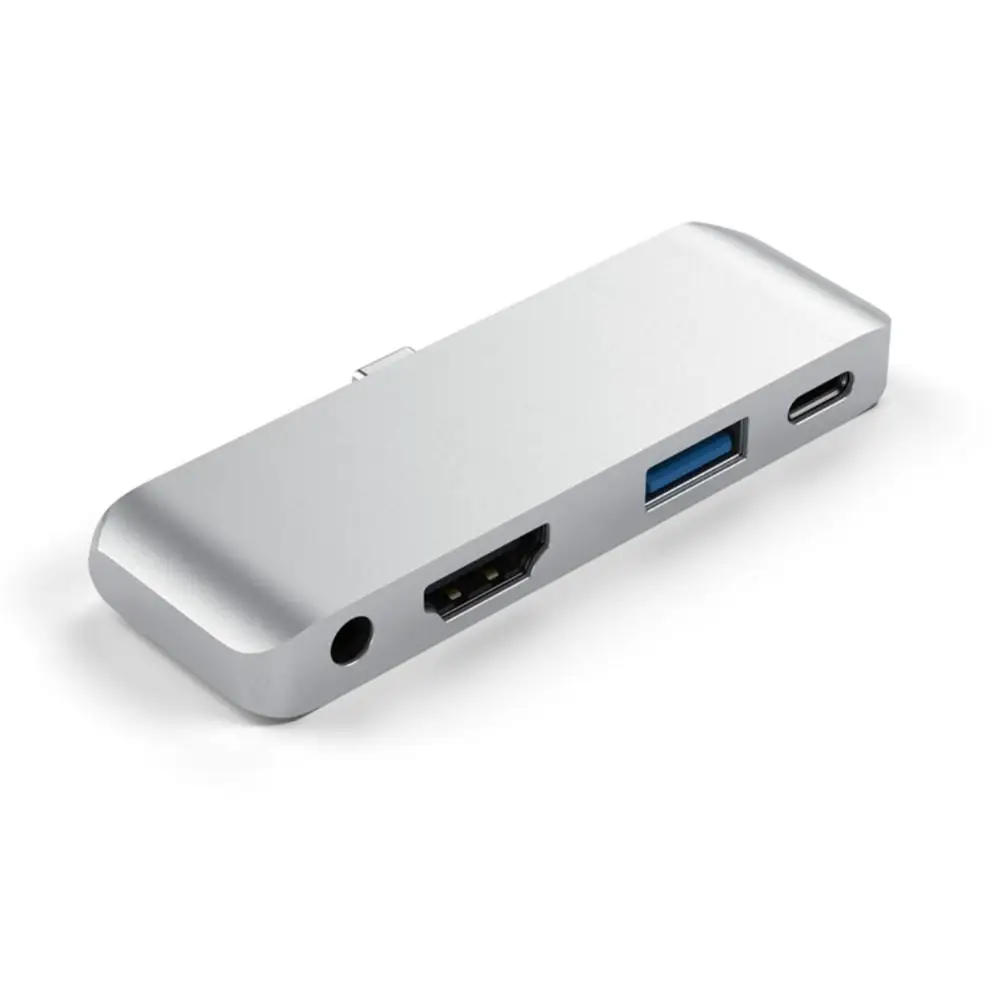 Type-C мобильный Pro Hub адаптер USB 3 1 для USB-C PD зарядки 4K HDMI 0 и 5 мм разъем наушников Huawei