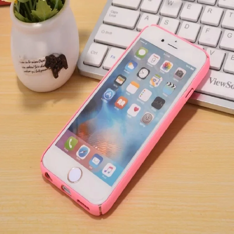 SICOOTE Solid Color Silicone Couples Cases For iphone XR X XS Max 6 6S 7 8 Plus Cute Candy Soft Simple Fashion Phone Case |
