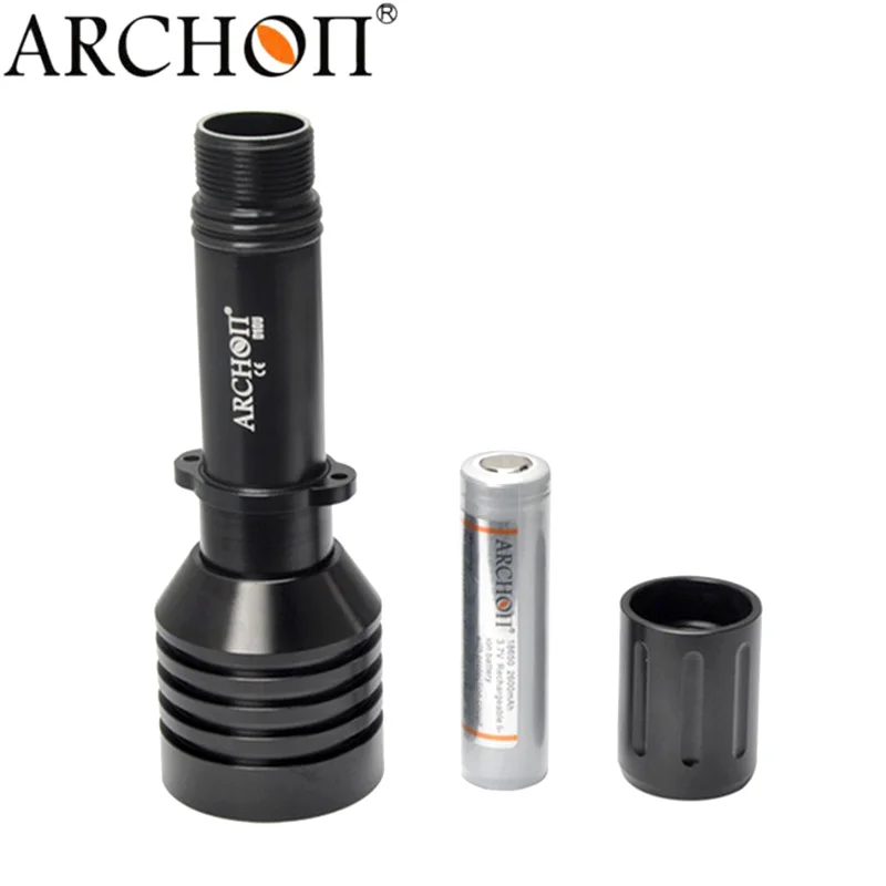 Дайвинг Охота фонарик ARCHON D10U W16U Масштабируемые Погружения свет подводные фонари