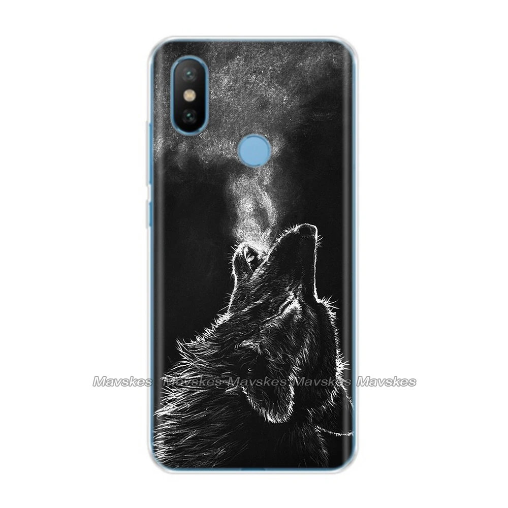 Силиконовый чехол для Xiaomi mi A2 Lite, чехол с полной защитой, мягкая задняя крышка из ТПУ для Xio mi A2 Funda A 2 LITE, чехол для телефона s Coque