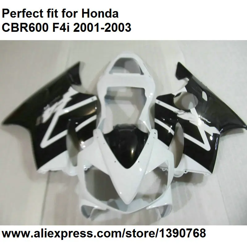 Фотообтекатель для Honda CBR 600 F4i 01 02 03 Обтекатели CBR600F4i 2001 2002 2003 белый черный OL98|fairing