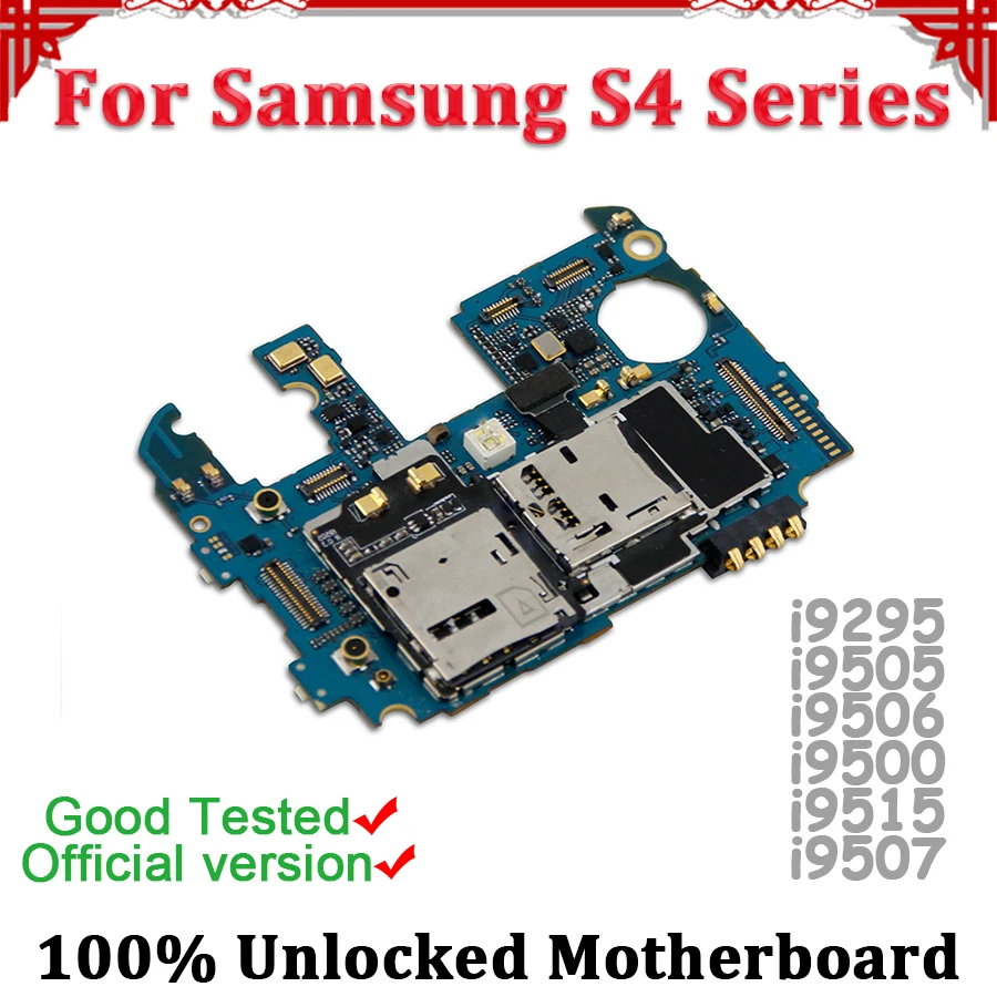 Полнофункциональная материнская плата, материнская плата для samsung Galaxy S4 i9295 i9505 i9506 i9500 i9515 i9507 с системой Android
