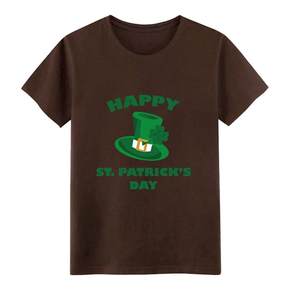 Футболка Happy St. Patrick &amp #39 s Day персонализированная хлопковая с круглым вырезом