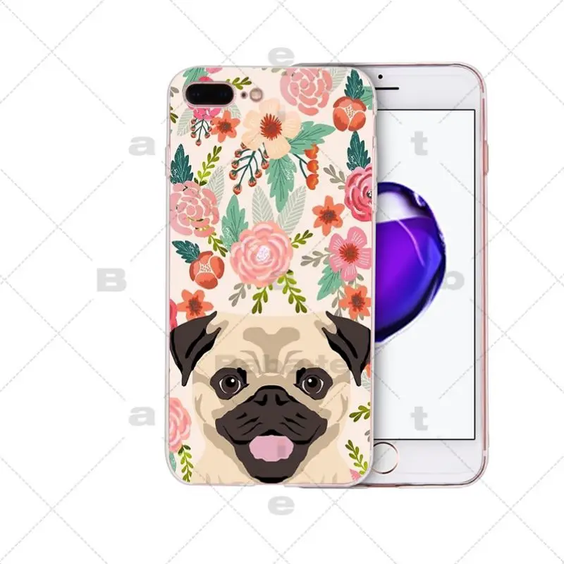 Мягкий чехол Babaite для iPhone 5 5Sx 6 7 8Plus X XS MAX XR11 11pro 11promax с таксой французским бульдогом