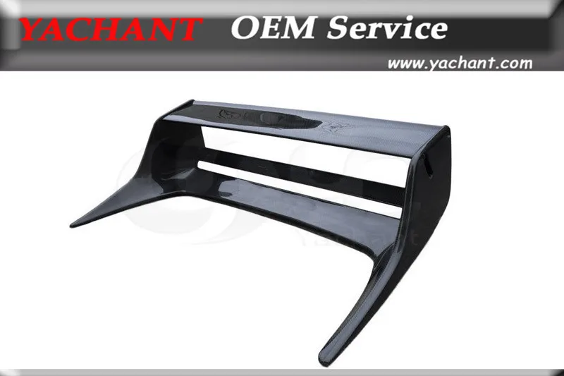 Стайлинг автомобиля полностью из углеродного волокна спойлер для багажника