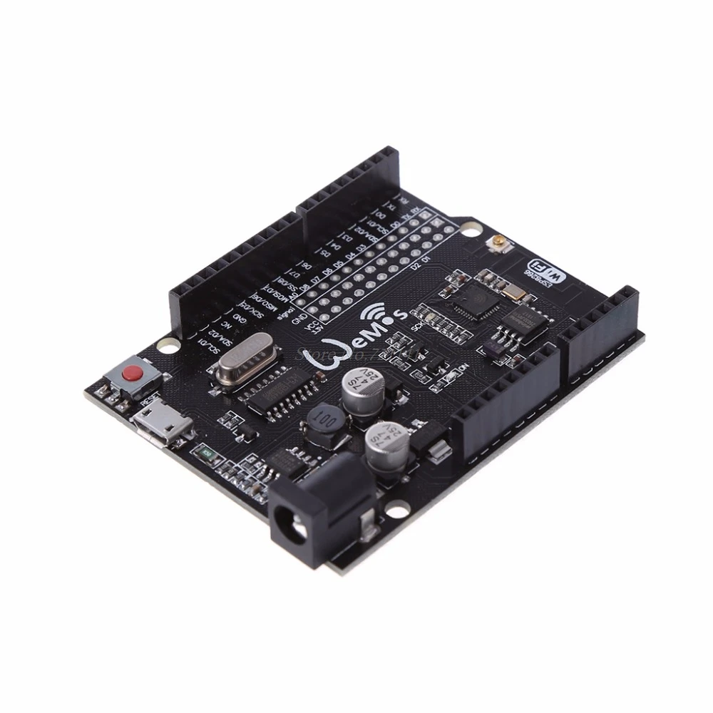 Аналоговый Wi-Fi D1R2 D1 R2 ESP8266 + 32 Мб Flash для интегральных схем Uno R3 Прямая поставка |