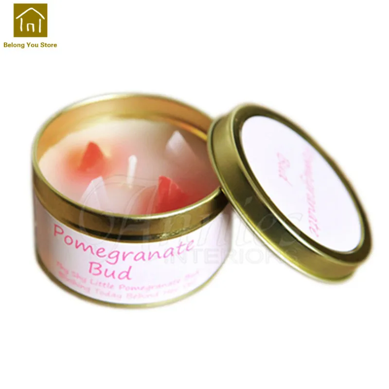 Pomegranate Беспламенное украшение ароматические свечи крышки для банок Kokulu Mumlar Spark аромат Праздник Декоративные Ароматические свечи восковая лампа JKK187 - Цвет: Pomegranate