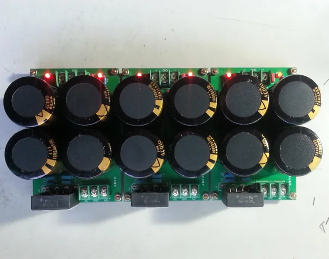 Комплект Усилителя ELNA 80V10000UF gold 35A выпрямительная плата фильтра питания|Усилители