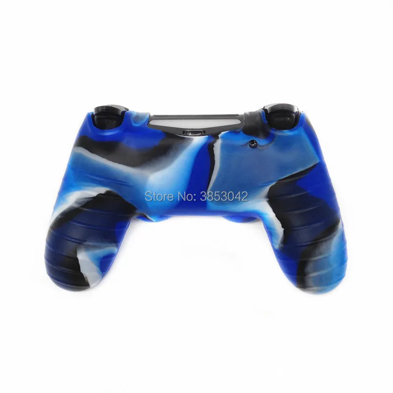 30 шт./лот PS4 мягкий Камуфляжный силиконовый чехол резиновый для контроллера Dualshock
