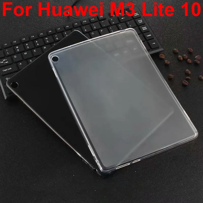 Мягкий Силиконовый противоударный чехол из ТПУ для Huawei Mediapad M3 Lite 10 1 дюйма