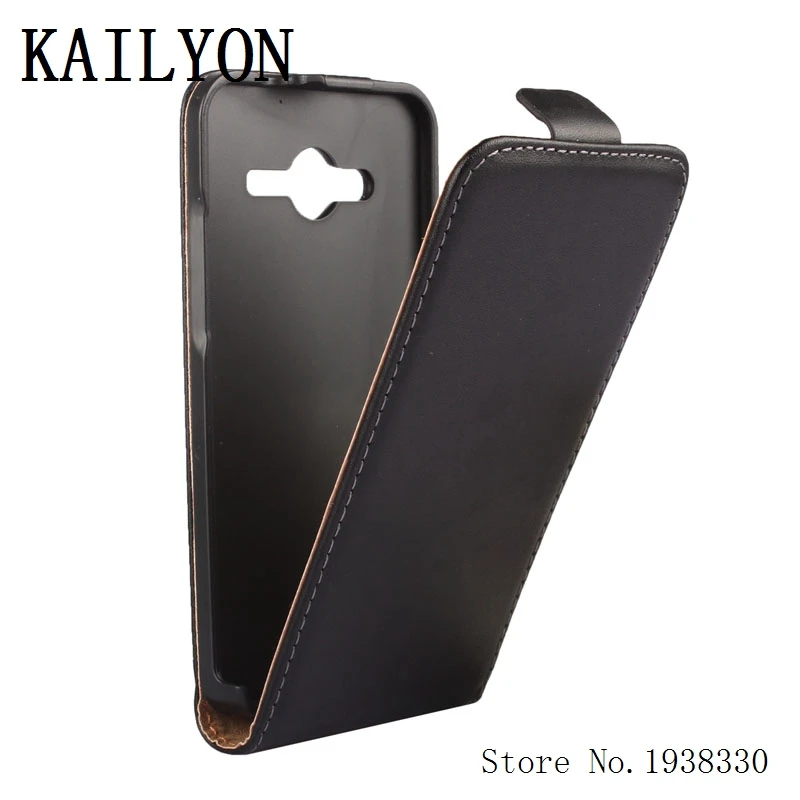 KAILYON G355H Роскошный кожаный чехол книжка для samsung Galaxy Core 2 Core2 G3559 модный ретро