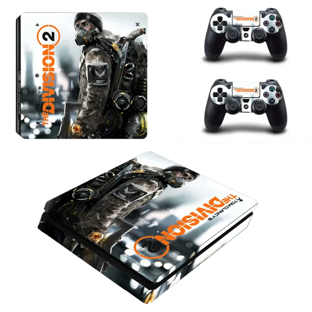 Тома Клэнси Отдел 2 PS4 тонкая кожа Стикеры для Игровые приставки 4 консоли и