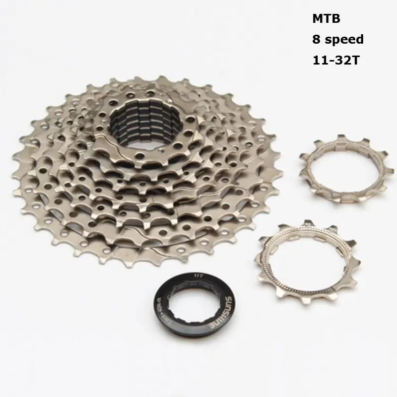 8s кассета 11 32T MTB велосипед Freewheel стальной маховик части велосипеда для shimano