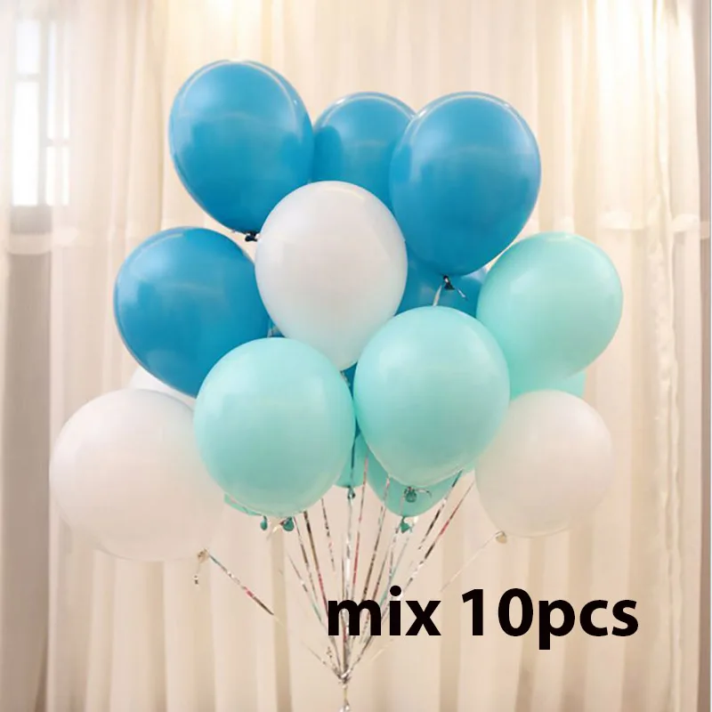 mix 10pcs MMQWEC 1 шт. 100*97 см Розовая лошадь пони фольгированные воздушные шары-единороги с днем рождения Единорог праздничные гелиевые шары Дети животные игрушки Globos - Цвет: mix 10pcs