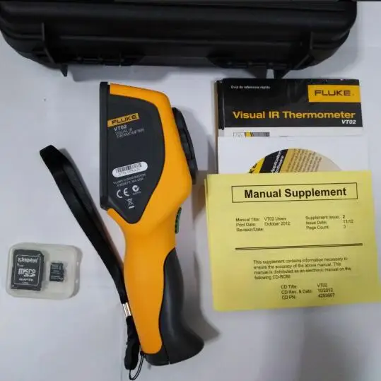 100% Новый оригинальный Визуальный ИК термометр Fluke VT02 инфракрасная