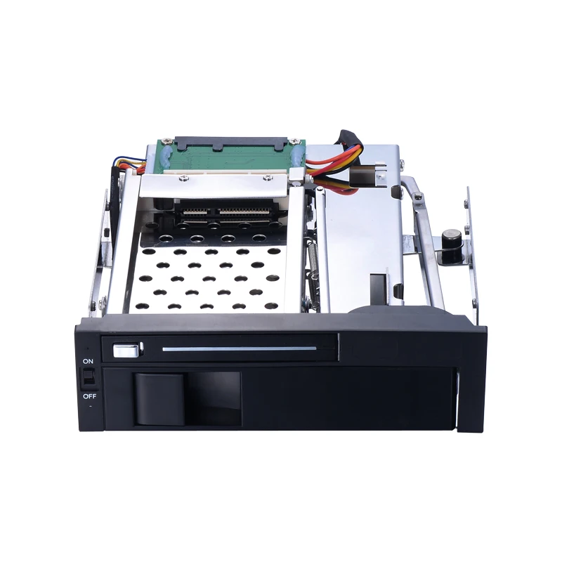 ST7221 5.25 дюйма SATA Multi функция корпус 2.5 HDD/SSD Дело и 3.5 HDD кронштейн горячей замены