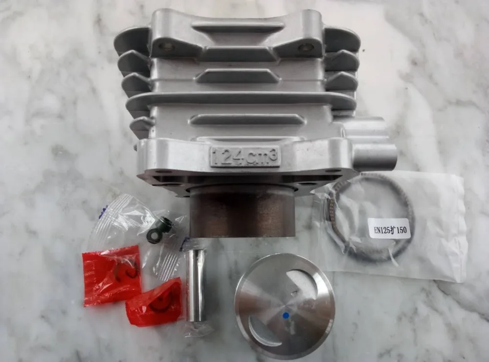 Модифицированный EN125 GN125 EN150 GN150 62 мм фотоэлемент с поршнем|motorcycle cylinder kit|cylinder