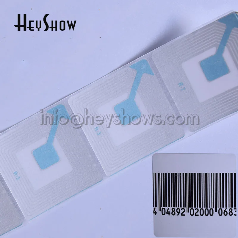 1000PCS Security 8.2mhz RF Soft Label Anti Theft EAS Soft Tag Retail Alarm Barcode Sticker For Shop Supermarket Mall 40*40mm enlarge