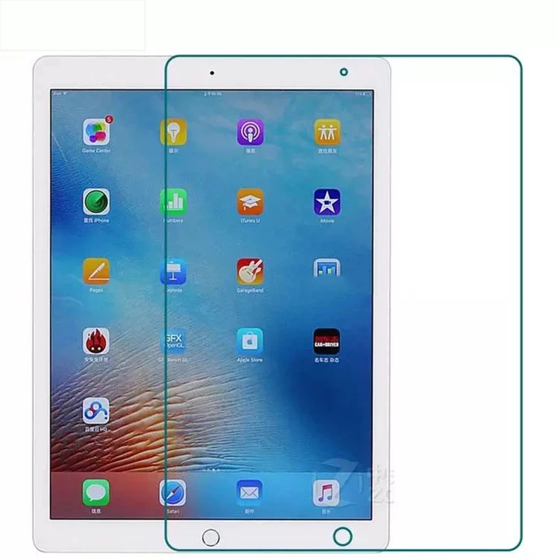 Закаленное стекло для Apple iPad Pro 9,7, 10,5, 12,9 дюймов,,, Защитное стекло для планшета, 9 H, защитная пленка