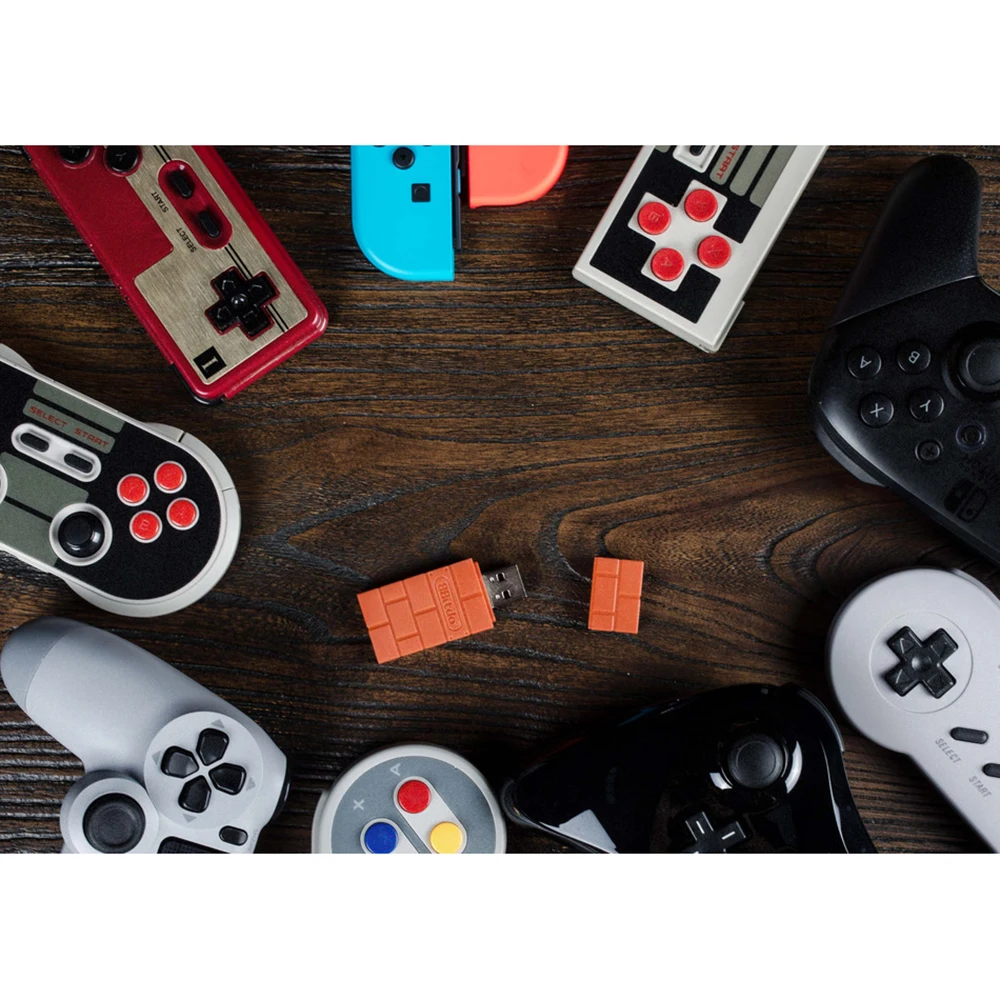 Для 8bitdo контроллер Беспроводной адаптера переменного тока для PS4 PS3 портативный
