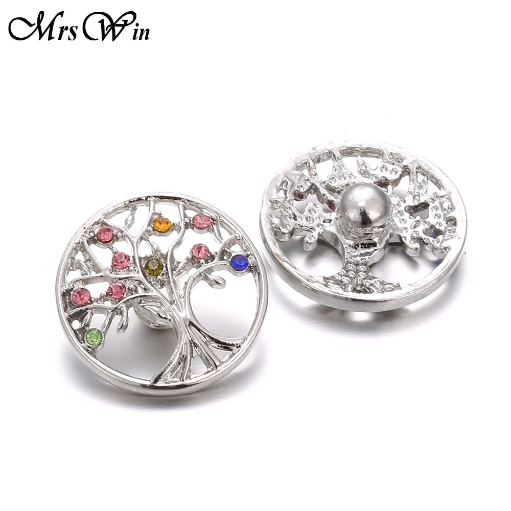 6 шт./лот 2019 новые ювелирные изделия из горного хрусталя металлическая кнопка