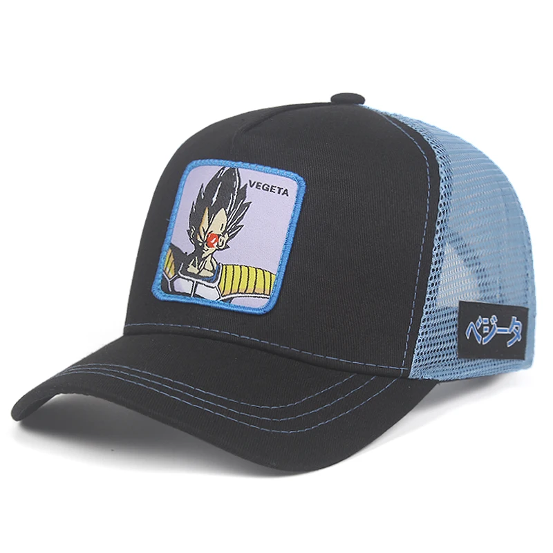 Новая мода GOKU VEGETA Broli Dragon Ball бейсболки воздухопроницаемые кроссовки для мужчин Snapback кепки Солнцезащитная шляпа для женщин bone caps Casquette