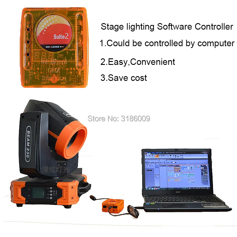 Новейшая версия Sunlite Suite2 FC DMX-USD управление Лер DMX 1536 каналов DJ вечерние светодиодный свет сценическое освещение контроль программного обеспечения