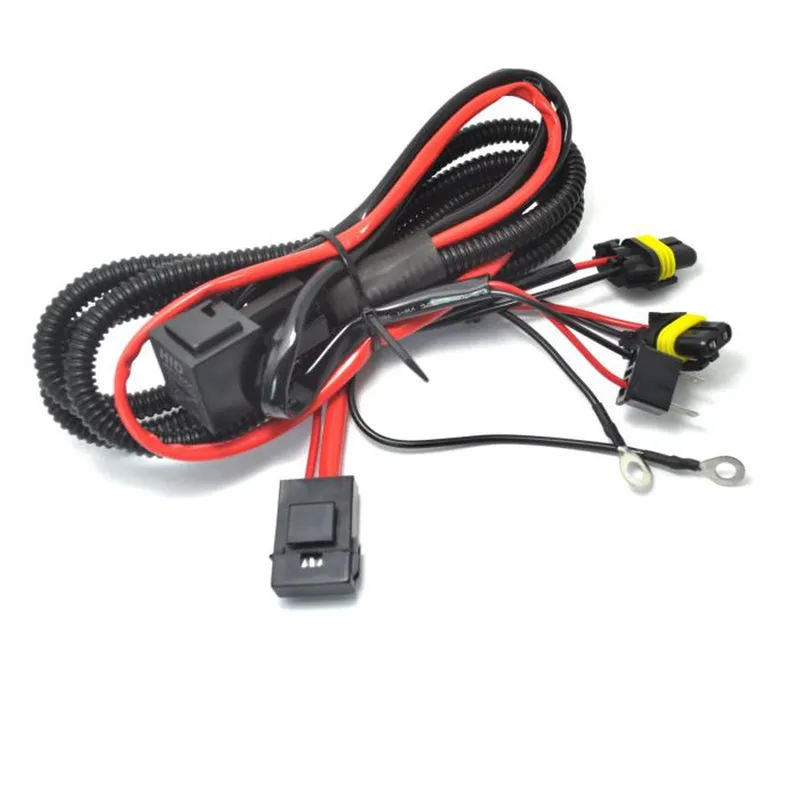 SKYJOYCE 1 шт. 12 В 40А 60А автомобильный ксеноновый комплект HID релейный жгут проводки