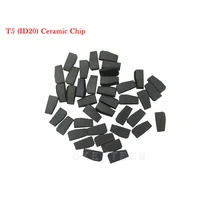 OkeyTech 10pcslot New ID T5-20 ID20 Transponder Chip Blank Carbon T5 Cloneable Chip For Car Key Cemamic T5 Glass Ceramics Chip