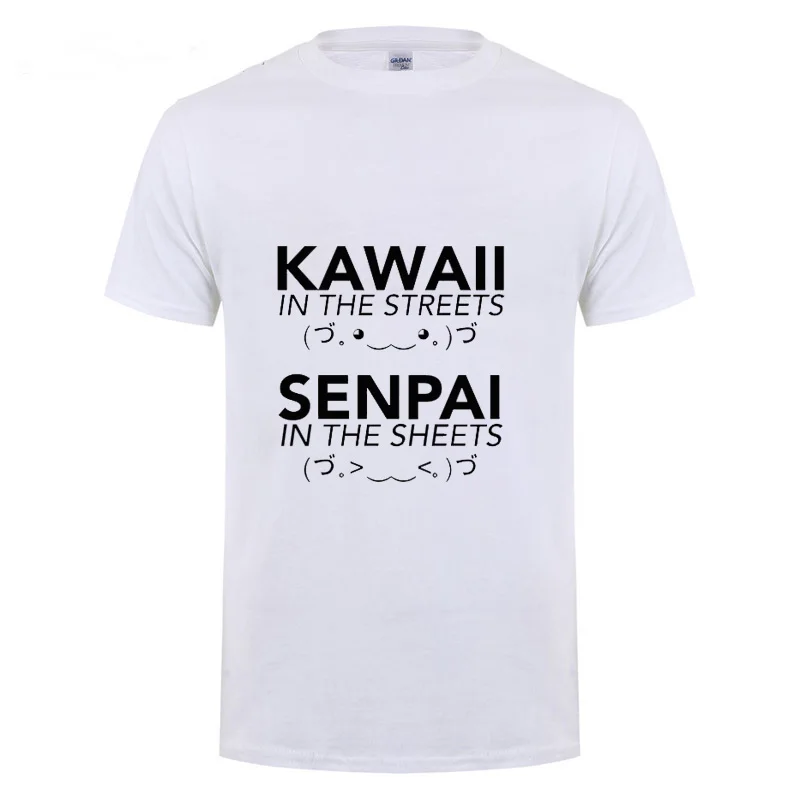 Аниме Манга Waifu Kawaii Senpai Weeb забавная Otaku потрясающая Artsy Футболка мужская и женская