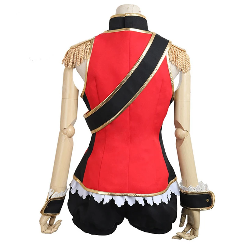 ROLECOS Anime BanG Dream! Cosplay Costumes Hello Happy World Kitazawa Hagumi Guitarist Black Shorts for Women |