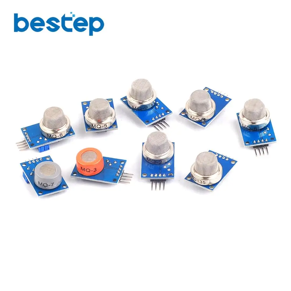 Модуль обнаружения газа Φ MQ 2 3 4 каждый из них 1 шт. всего 9 датчиков для arduino kit|gas