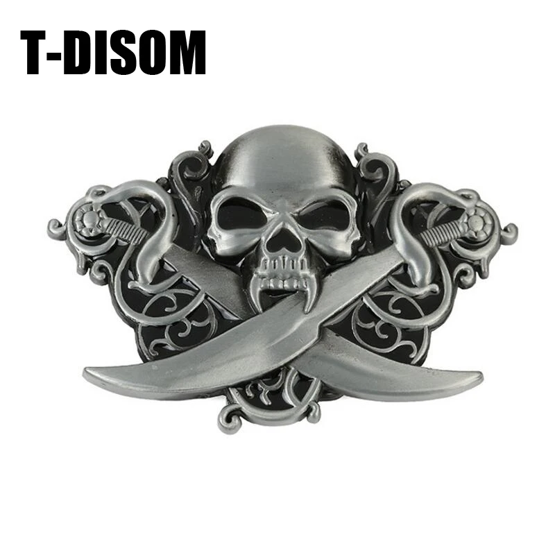 T-DISOM, дизайн, призрачный ремень, пряжки с черепом, подходит для 4 см, ширина ремня, Прямая поставка, подарки на Хэллоуин, Пираты, пряжки для ремня