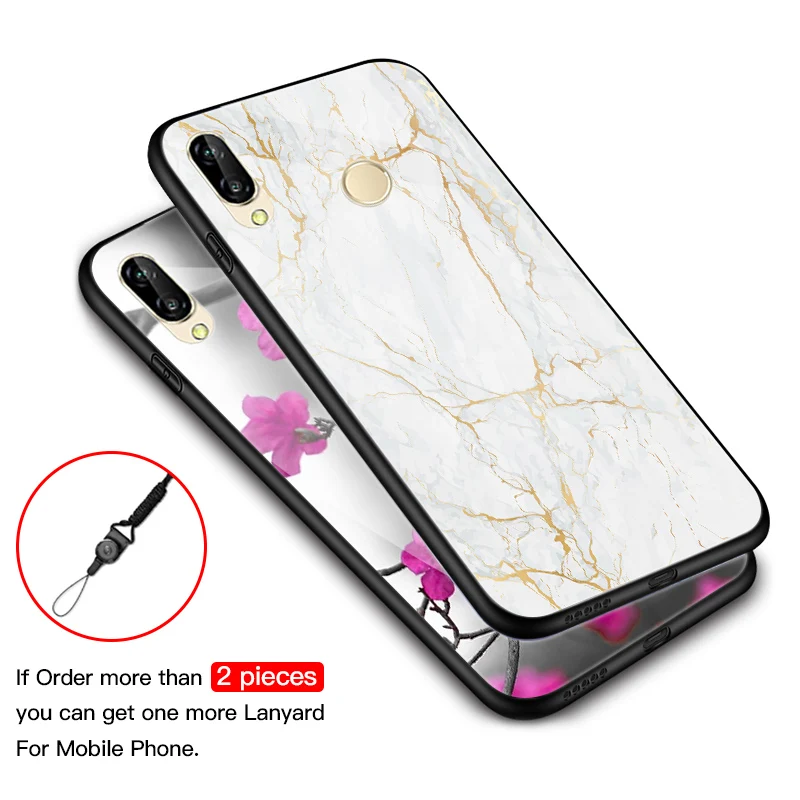 Для huawei P Smart чехол Y5 Lite Y6 Y7 Prime PRO задняя крышка Жесткий PC TPU черный чехол для huawei PSmart Plus NOVA 3i 3e 2i 4e чехол