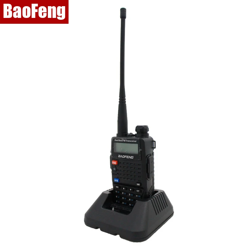Оригинал BAOFENG UV 5RC рация/антенна/наушник/адаптер питания/Зажим для ремня/зарядное