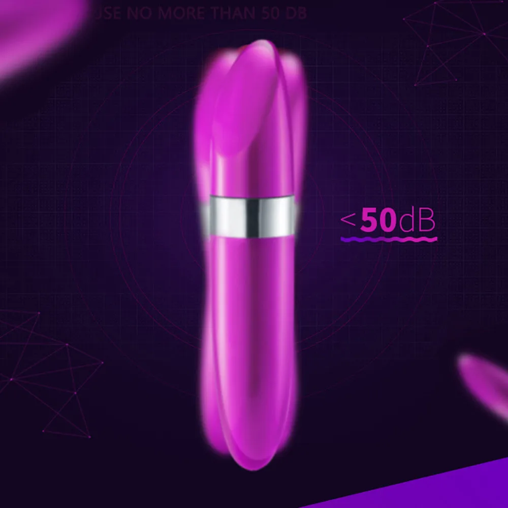 Вибратор G-spot силиконовый вибратор 7 частот Стимулятор клитора двойная вибрация