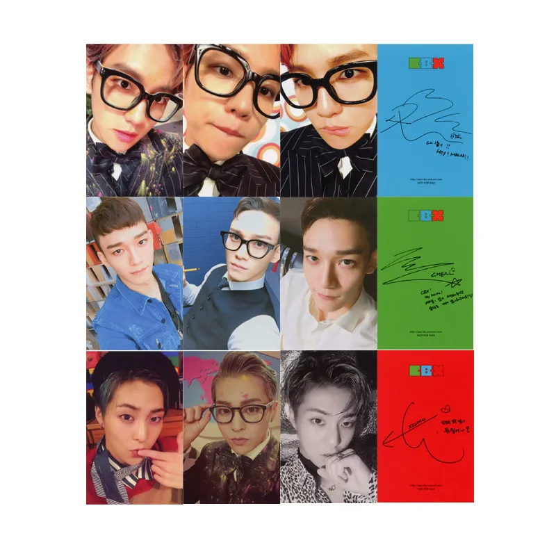 Фотоальбом KPOP EXO CBX Hey Mama K POP самодельные бумажные карты автограф Фотокарта