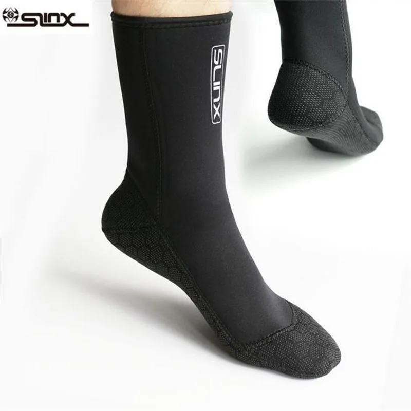 

SLINX 3mm Men Women Scuba Diving Socks Swimming Swimwear Wetsuit Prevent Scratch Warm Snorkeling Spearfishing Sock