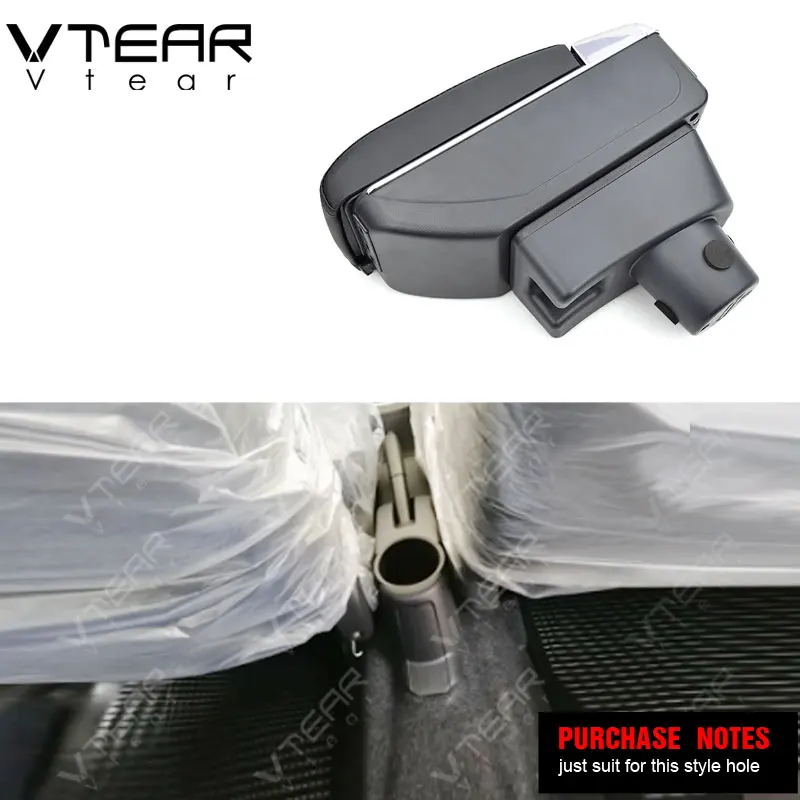 Подлокотник Vtear для mitsubishi Attrage Mirage аксессуары подлокотник автомобиля кожаный с usb