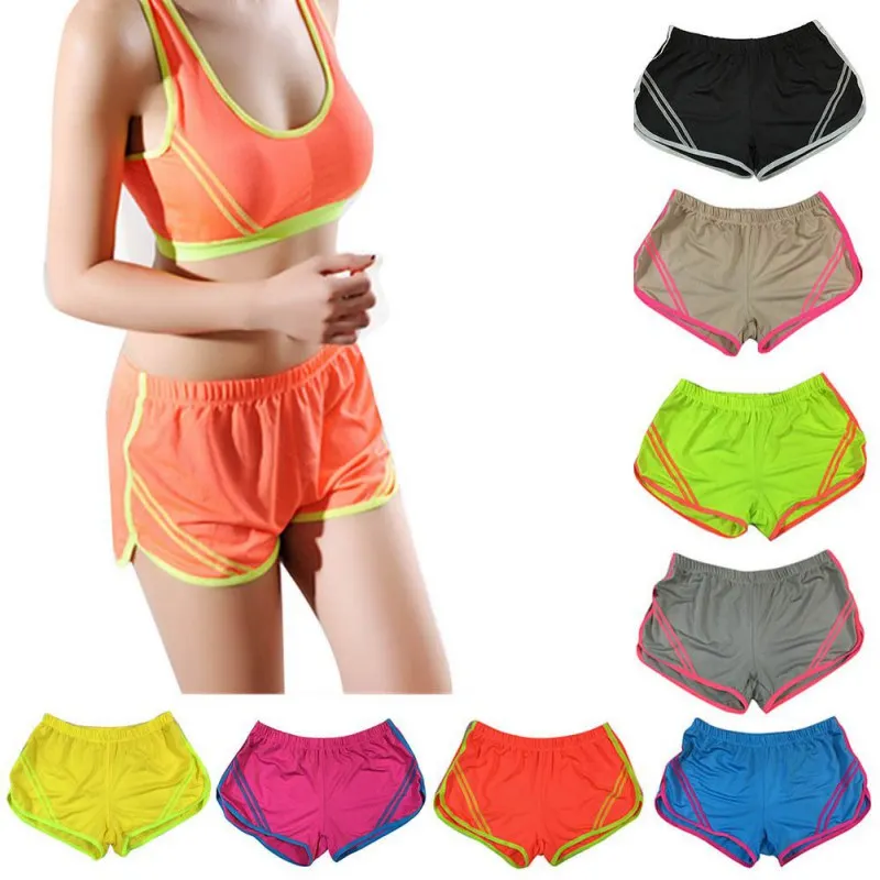 Шорты для бега эластичные фитнеса|sport running|women sport running shortsshorts shorts |