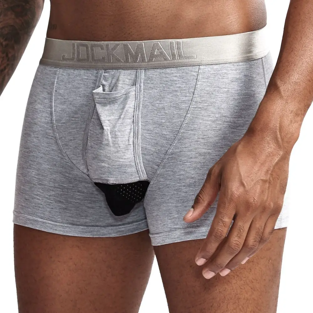 Трусы боксеры JOCKMAIL мужские из модала короткие шорты для ухода за мошонкой