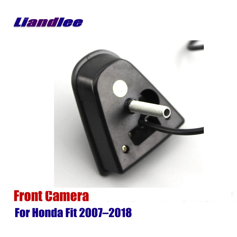 Автомобильная камера переднего вида для Honda Fit 2007 2018 2015 2016 лого встроенного (не