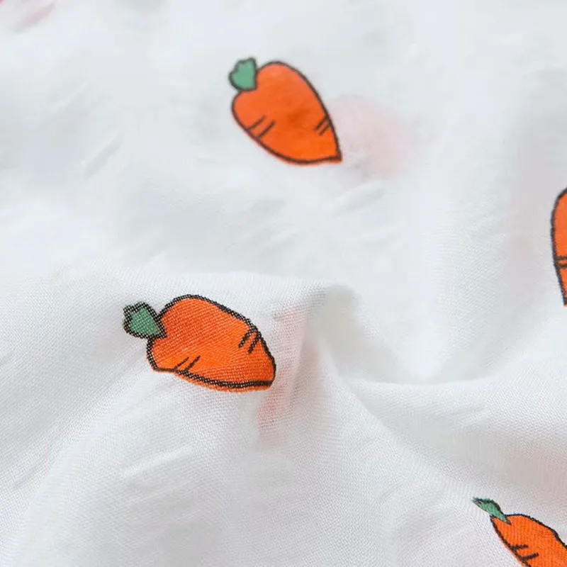 Carrot Printed Cute Women Shirt Loose Hooded Top Femme Long Sleeve Thin Sun Protection Cardigan Casual Female Blouses New Blusa |