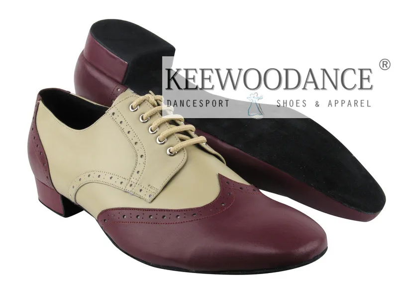 Мужские бальные туфли из натуральной коровьей кожи танцевальные для латинских