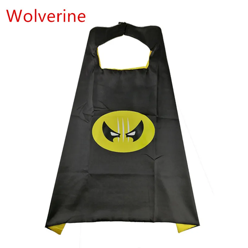 Wolverine 70*65 см Marvel Мстители Фигурка Человека-паука, Халка, Бэтмена, Железного человека, Капитана Америки, Тора, Росомахи, плащ, вечерние реквизиты - Цвет: Wolverine