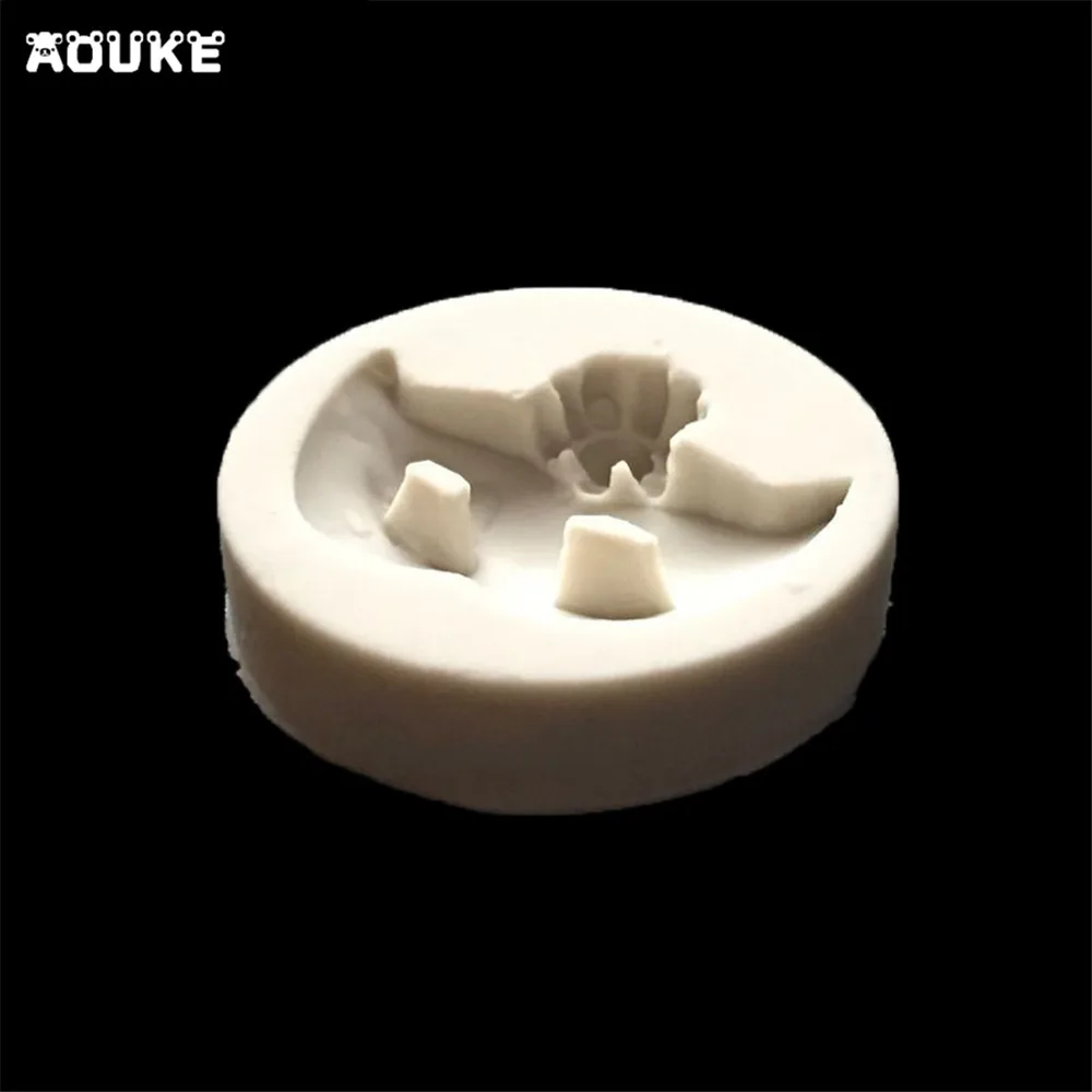 Маска в форме домино силиконовая форма для торта с мастикой печенье формочки