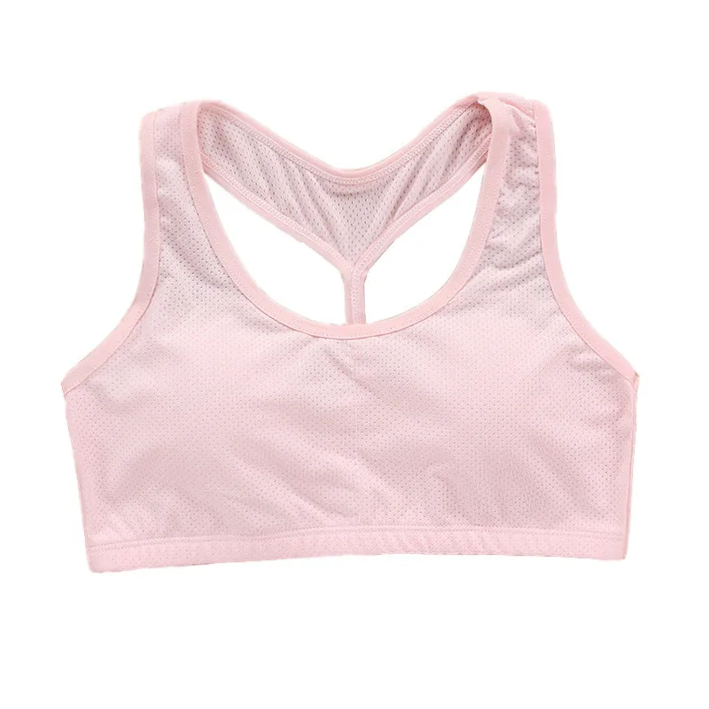 Спортивный Бюстгалтер для подростков нижнее белье беспроводной спортивный