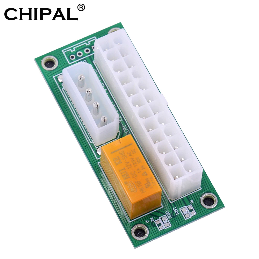 CHIPAL новейший ATX 24 контакта до 4 контактов двойной блок питания синхронизация